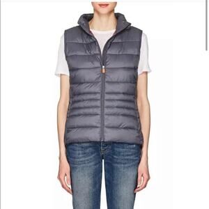 Save the Duck Down Alternative quilted tech fabric puff vest Size 1